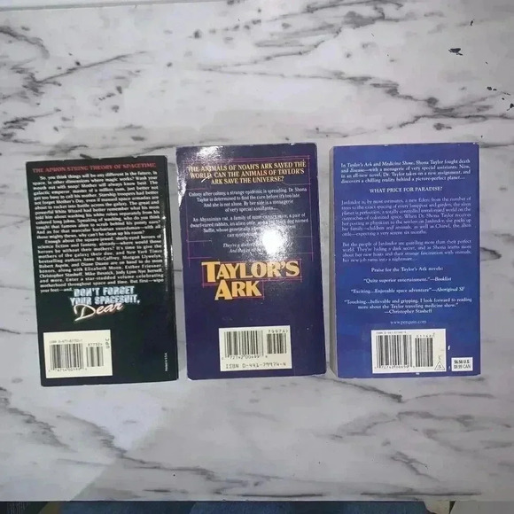 Lot Of 3 Jody Lynn Books Taylor's Ark, Don’t Forget Your Spacesuit Science Ficti - Picture 5 of 6